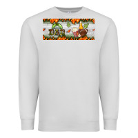 Dove Grey football dad Premium Sweatshirt - BundleAndBundleShop