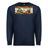 Navy football dad Premium Sweatshirt - BundleAndBundleShop