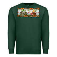 Sports Green football dad Premium Sweatshirt - BundleAndBundleShop