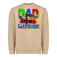 Mushroom dad of a warrior Heavyweight Sweatshirt - AdoDesignShop