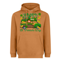 Meerkat Happy St. Patricks Day Heavyweight Hoodie - BundleAndBundleShop