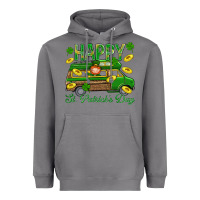 Storm Happy St. Patricks Day Heavyweight Hoodie - BundleAndBundleShop