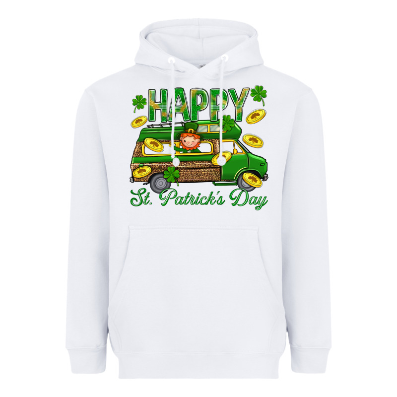 Happy St. Patricks Day Heavyweight Hoodie by BundleAndBundleShop | Teevron