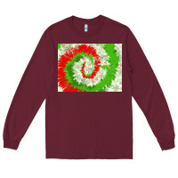 Burgundy tie dye background christmas 3200x2400 Long Sleeve Tee - AdoDesignShop