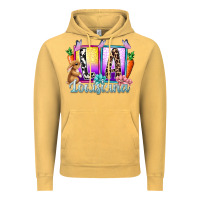 Vintage Mustard louisiana easter dady Vintage Hoodie - RacoonDesign