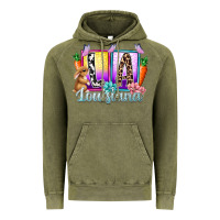 Vintage Olive louisiana easter dady Vintage Hoodie - RacoonDesign