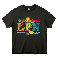 Asphalt lpn summer Heavy Core Tee - RanaPortraitStore