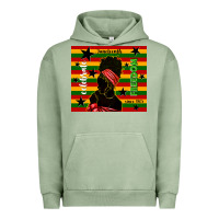 Pigment Oil Green juneteenth celebrate freedom since 1865 Urban Hoodie - TumblerDesignByShophia