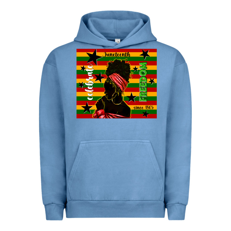 Juneteenth Celebrate Freedom Since 1865 Urban Hoodie by TumblerDesignByShophia | Teevron