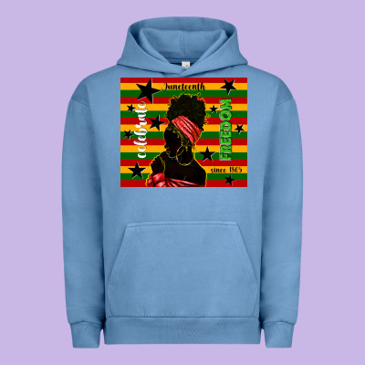 Juneteenth Celebrate Freedom Since 1865 Urban Hoodie Designed By Tumblerdesignbyshophia