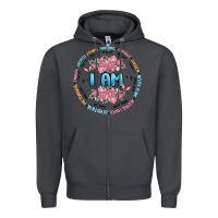 Smoke i am inspiration Zipper Hoodie - MaliasSmallBusiness