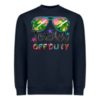 Navy teacher off duty Heavyweight Sweatshirt - Artiststas