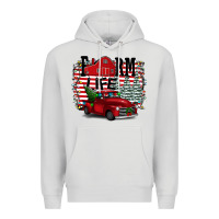 Dove Grey Farm Life Christmas Premium Hoodie - Bettercallsaul