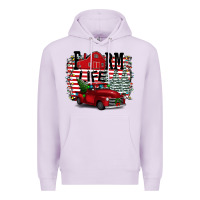 Lilac Farm Life Christmas Premium Hoodie - Bettercallsaul