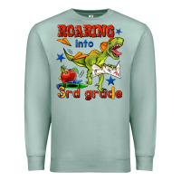 Seafoam roaring into 3rd grade Premium Sweatshirt - BundleAndBundleShop