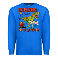 True Royal roaring into 3rd grade Premium Sweatshirt - BundleAndBundleShop