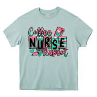Arona coffee nurse repeat Heavy Core Tee - RanaPortraitStore