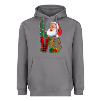 Storm Love With Santa Portrait Heavyweight Hoodie - BundleAndBundleShop