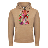 Vintage Coffee love cow valentine Vintage Hoodie - RacoonDesign
