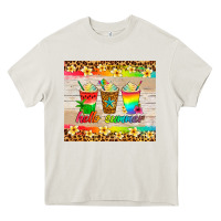 Cream hello summer ice coffee Heavy Core Tee - Artiststas