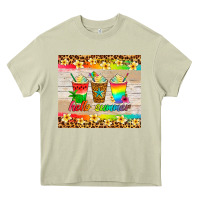 Mossy hello summer ice coffee Heavy Core Tee - Artiststas
