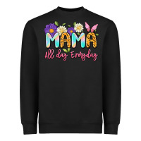 Black mama all day everyday Heavyweight Sweatshirt - Artiststas