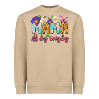 Mushroom mama all day everyday Heavyweight Sweatshirt - Artiststas