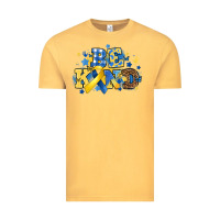 Vintage Mustard be kind Vintage Tee - Artiststas