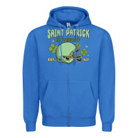 True Royal saint patrick university Zipper Hoodie - MaliasSmallBusiness