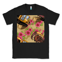 Black trencher chain seamless pattern Classic Tee - BundleAndBundleShop