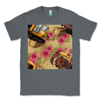 Charcoal Heather trencher chain seamless pattern Classic Tee - BundleAndBundleShop