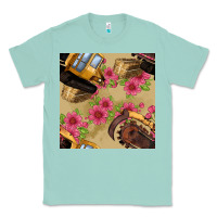 Seafoam trencher chain seamless pattern Classic Tee - BundleAndBundleShop