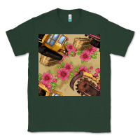 Sports Green trencher chain seamless pattern Classic Tee - BundleAndBundleShop