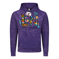 Cloud Purple lpn licensed practial nurse Vintage Hoodie - CowhideDigitalArt