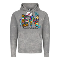 Cloud Rock lpn licensed practial nurse Vintage Hoodie - CowhideDigitalArt