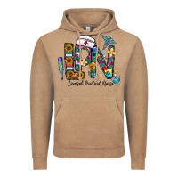 Vintage Coffee lpn licensed practial nurse Vintage Hoodie - CowhideDigitalArt