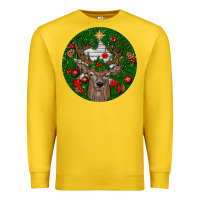 Lemon deer christmas Premium Sweatshirt - BundleAndBundleShop