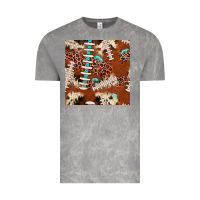Cloud Rock football leopard gemstone seamless pattern Vintage Tee - JahusDesignShop