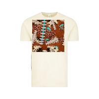 Vintage Arctic football leopard gemstone seamless pattern Vintage Tee - JahusDesignShop