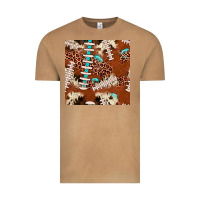 Vintage Camel football leopard gemstone seamless pattern Vintage Tee - JahusDesignShop