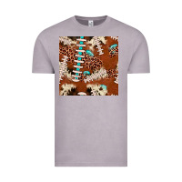 Vintage Zinc football leopard gemstone seamless pattern Vintage Tee - JahusDesignShop