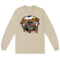 Mushroom soccer mom with serape and leopard Long Sleeve Tee - Artiststas
