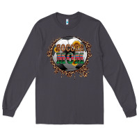 Smoke soccer mom with serape and leopard Long Sleeve Tee - Artiststas