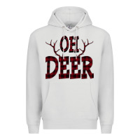 Dove Grey Oh Deer Premium Hoodie - Bettercallsaul