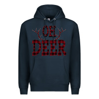 Navy Oh Deer Premium Hoodie - Bettercallsaul