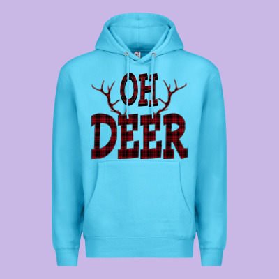 Oh Deer Premium Hoodie Designed By Bettercallsaul