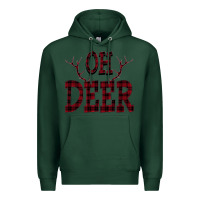Sports Green Oh Deer Premium Hoodie - Bettercallsaul