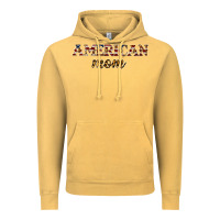 Vintage Mustard American mom Vintage Hoodie - JahusDesignShop