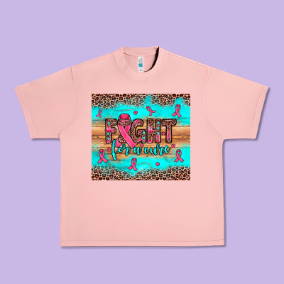 Fight For A Cure Urban Heavy Tee Designed By Jahusdesignshop