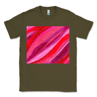 Army Green valentines day glitter and watercolor Classic Tee - AdoDesignShop